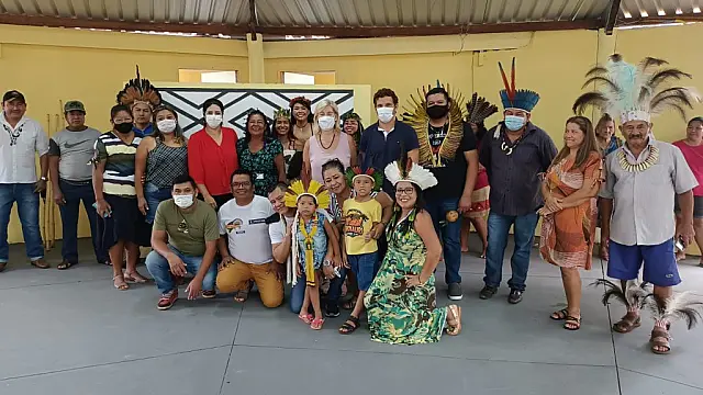 Governo entrega reforma da Oca da Aldeia Água Bonita