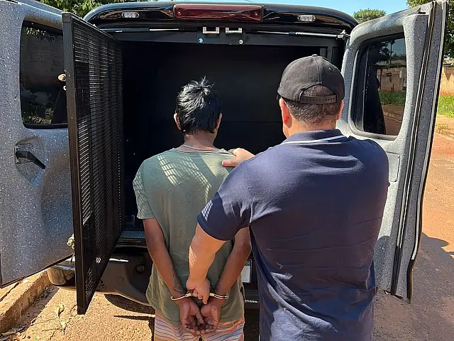 Polícia prende jovem que estava foragido em Iguatemi