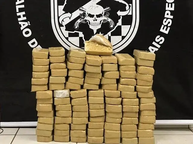 Veículo carregado com R$ 1 milhão em cocaína é apreendido pelo Bope