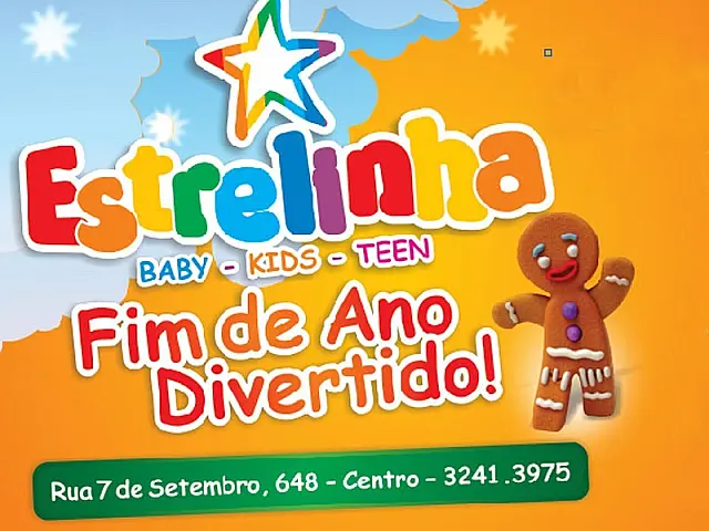 Loja Estrelinha atende em horário especial nesta véspera de natal