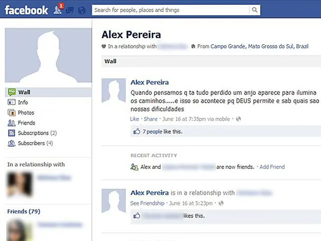 MS: preso atualizava o Facebook do presídio de segurança máxima