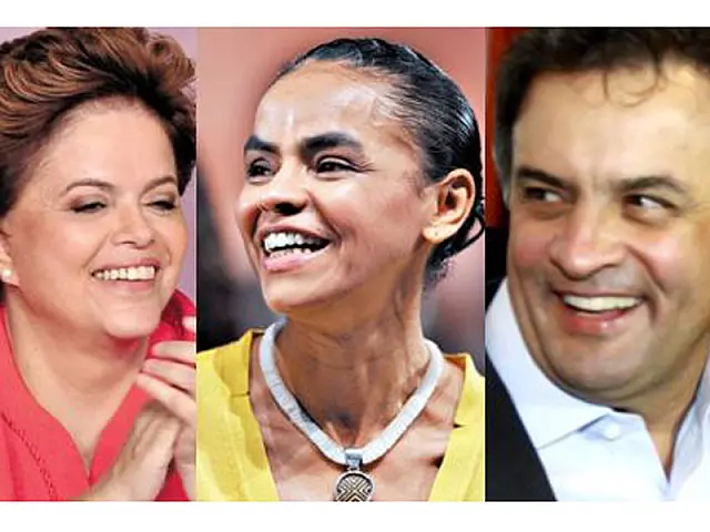 Datafolha: Marina empata com Aécio no 1º turno e com Dilma no 2º