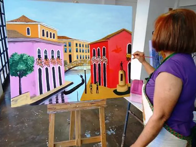 Oficina de Pintura em Tela está com inscrições abertas no Centro Cultural