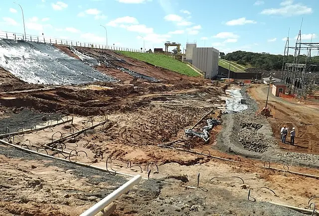 Agepan fiscaliza segurança das obras de barragem na usina hidrelétrica de Mimoso