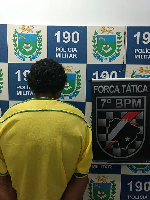 Força Tática da PM captura foragido da Justiça no Bairro Nova Aquidauana