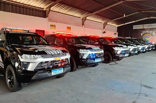 Polícia Penal de MS recebe novas viaturas blindadas