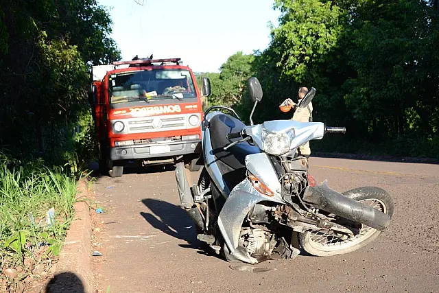Motociclista sofre acidente ao bater em capivara na MS-450