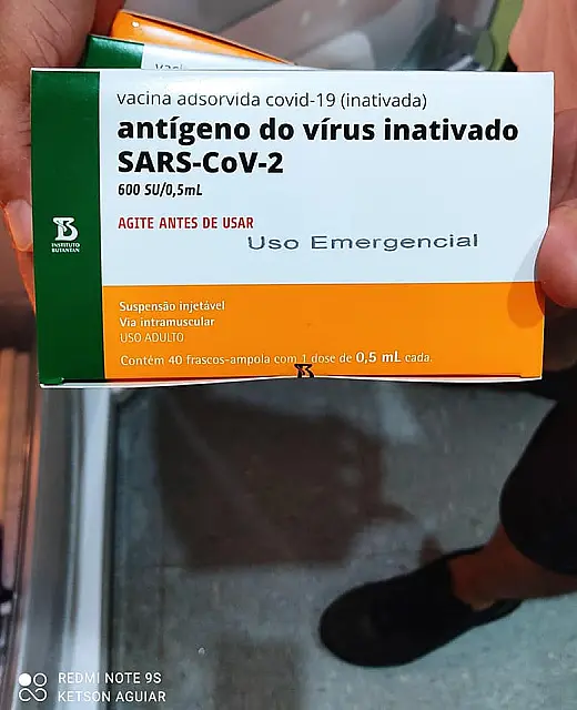 Doses de vacina contra Covid-19 chegaram a Miranda, segundo prefeito
