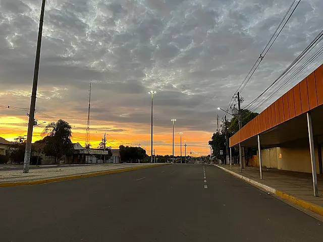 Máxima é de 38ºC em Aquidauana nesta quinta-feira