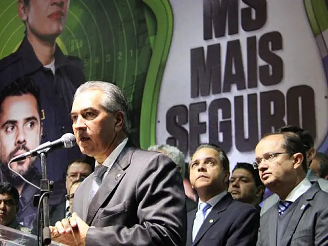 Reinaldo lança programa 'MS Mais Seguro' e garante mais de R$ 96 milhões para estrutura de polícias