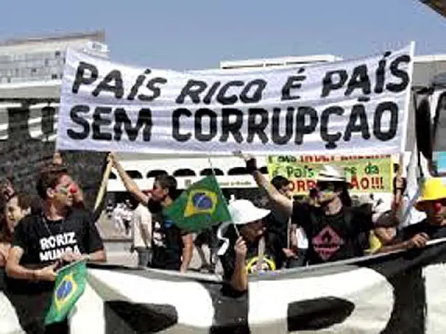 Ranking de corrupção coloca Brasil em 72º lugar entre 177 países