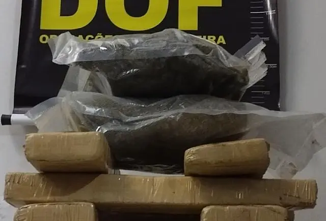 Jovem é preso transportando drogas em van na MS-162