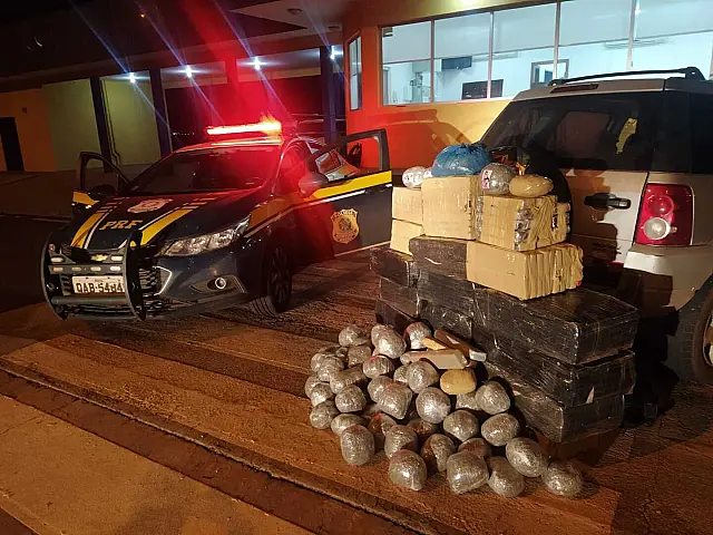 Polícia prende carga de entorpecente em Caarapó