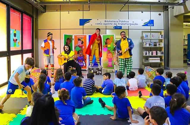 Biblioteca promove peça gratuita para a criançada neste sábado