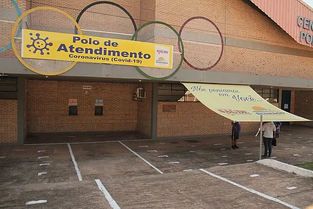 Em Anastácio, pacientes com sintomas suspeitos podem procurar atendimento no poliesportivo