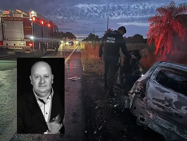 Empresário morre em grave acidente na MS-382, em Guia Lopes