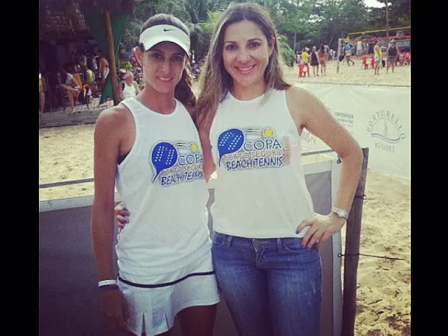 Atleta sul-mato-grossense fatura dois troféus no Brasileiro de Beach Tennis