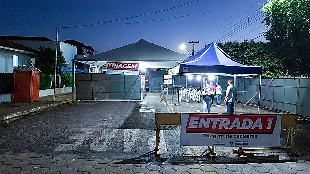 Prefeitura e Exército fazem últimos ajustes para atender pacientes em tendas