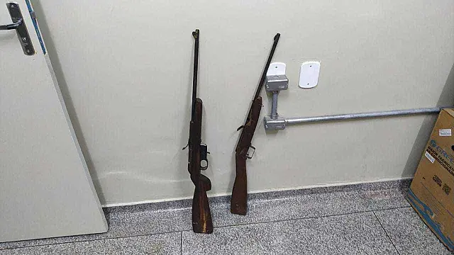PMA de Miranda surpreende caçadores e apreende dois rifles ilegais