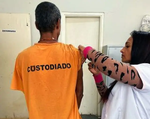 Quase 9,5 mil presos de MS já foram imunizados contra a Influenza