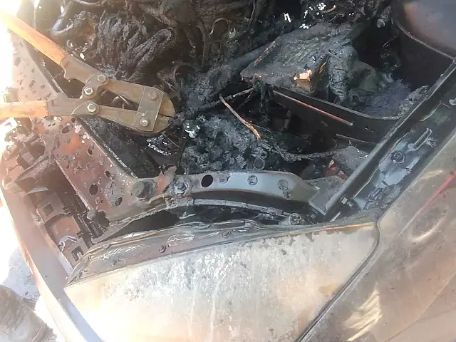 Fox pega fogo e mobiliza Bombeiros em Corumbá