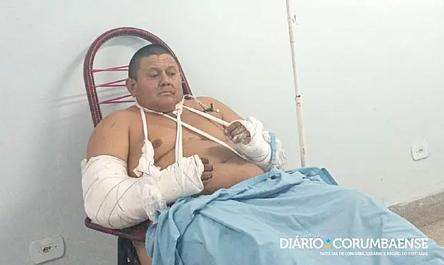 Atacado por onça-pintada, peão diz que nasce de novo e comemora aniversário em Corumbá