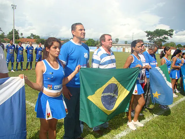 Vereadores presentes na vitória do Aquidauanense