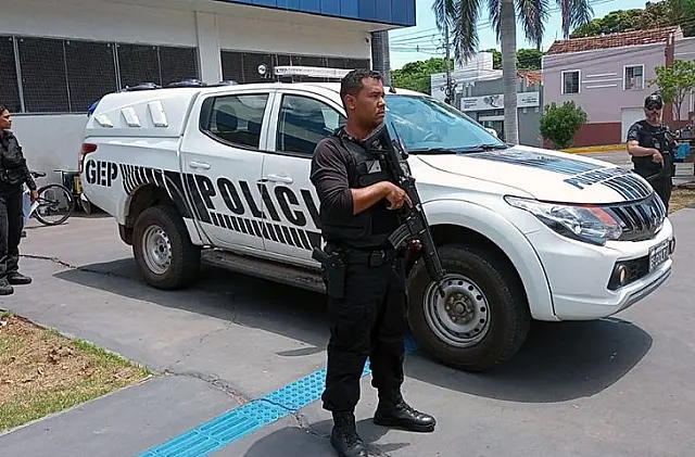 Grupamento da Polícia Penal contribui para reforço da segurança em Corumbá