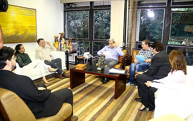 Governador apoia criação de grupo para fomentar produção cinematográfica em MS
