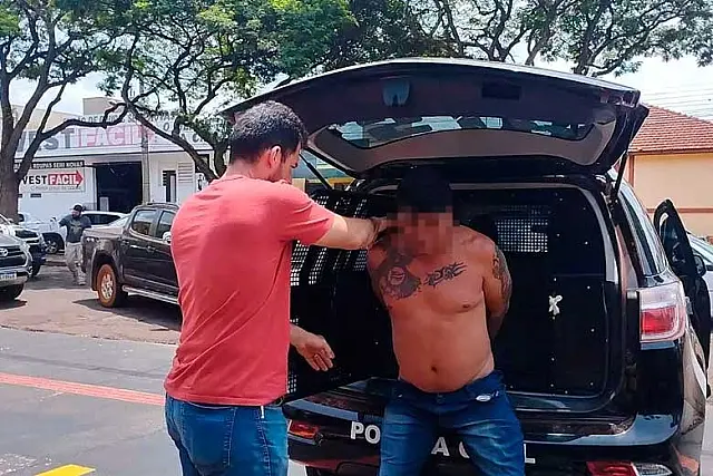 Feminicida é preso após troca de tiros com policiais em Dourados