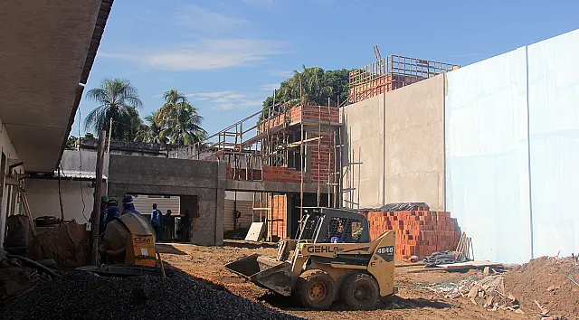 Complexo hospitalar de Corumbá está com 85% de sua estrutura pronta