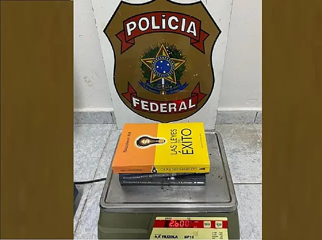 Homem despachava cocaína em livros pelos Correios de Corumbá