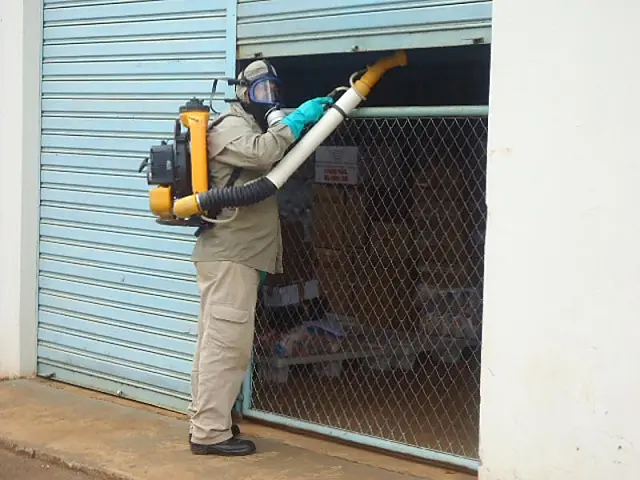 Brigada de combate à dengue continua trabalhos na Funasa de MS