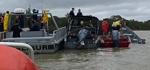 Bombeiros confirmam 1 óbito e diversos desaparecidos em embarcação do rio Paraguai