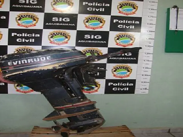Acusado de furtar motor de popa do cunhado é indiciado pela Polícia Civil