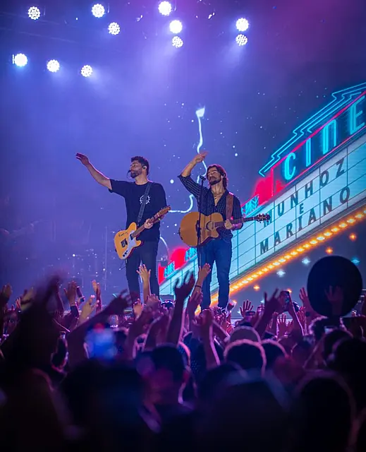 Munhoz e Mariano encerram Festa da Farinha 2026 com grande show em Anastácio