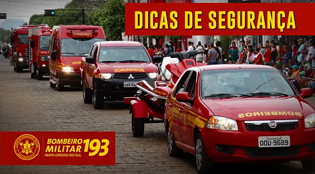 Bombeiros dão dicas para aproveitar o feriado em segurança