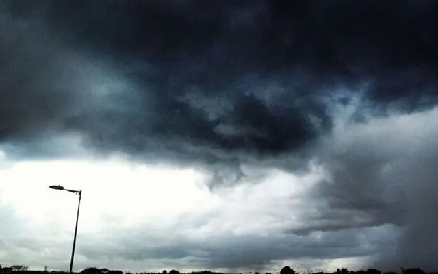 Atenção: fim de semana pode vir acompanhada de tempestades