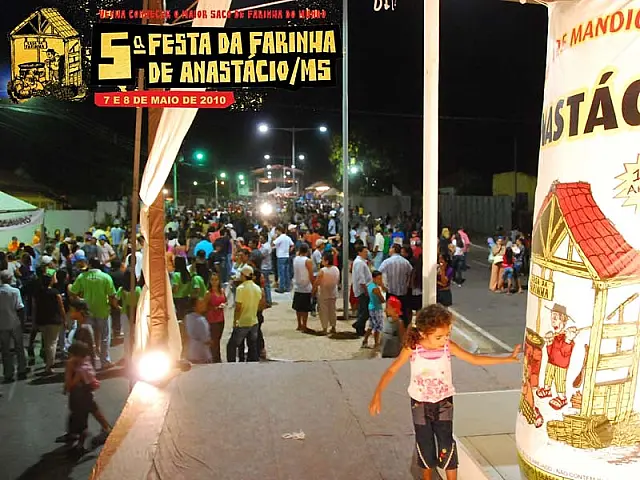 Faltam 7 dias para o maior evento temático de MS: a Festa da Farinha de Anastácio