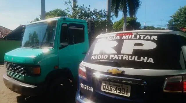 Homem é preso em Aquidauana após ser flagrado com caminhão furtado