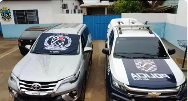 PMMS recupera caminhonete de ator global durante abordagem na BR-163