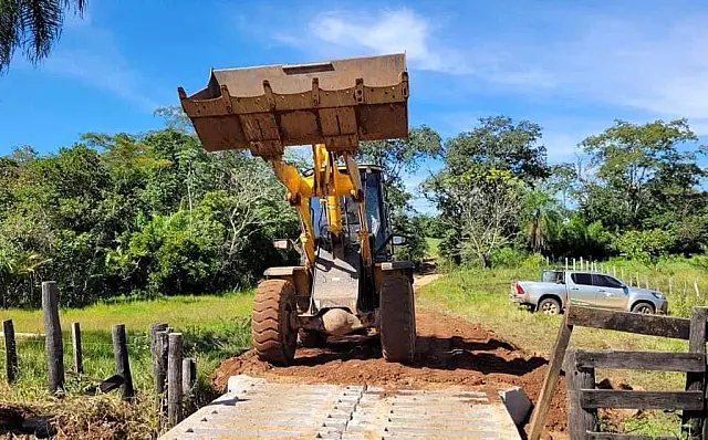 Obras na estrada Bajuca de Bonito devem ficar prontas em 60 dias