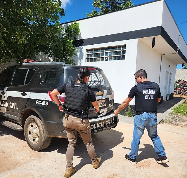 Dois são presos por estupro de criança em Coxim