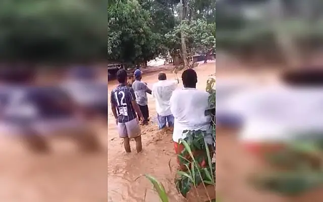 Chuvas na região de Corguinho deixou moradores ilhados e desesperados