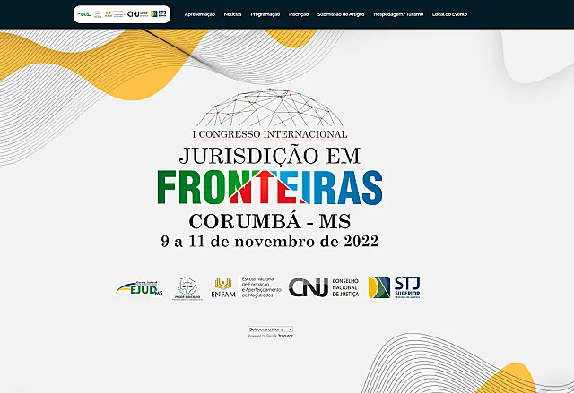 Números de inscritos superam expectativas para o I Congresso Internacional Jurisdição em Fronteiras