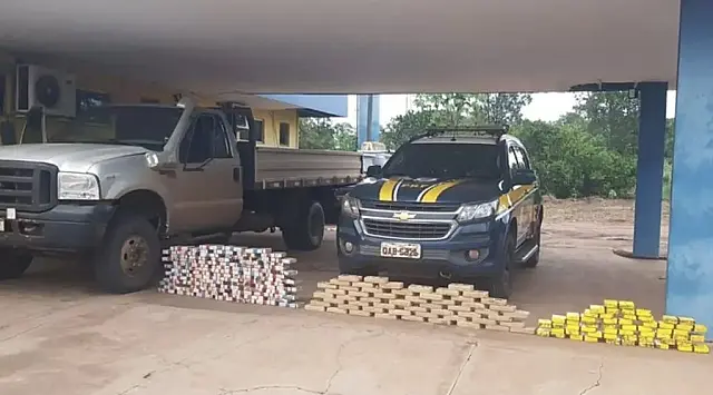 PRF apreende carga de cocaína avaliada em R$ 4 milhões
