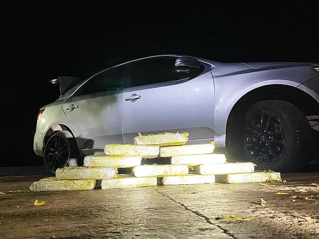 Motorista é preso com 12,5 kg de cocaína em Dois Irmãos do Buriti