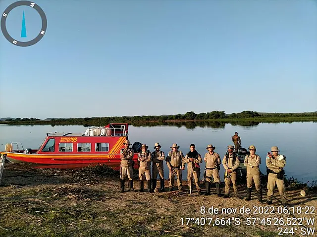 Corpo de Bombeiros designou mais 12 militares para combater incêndio no Porto Índio