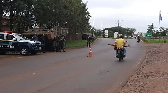 Operação na fronteira com o Paraguai ganha apoio do Exército, PF e PRF