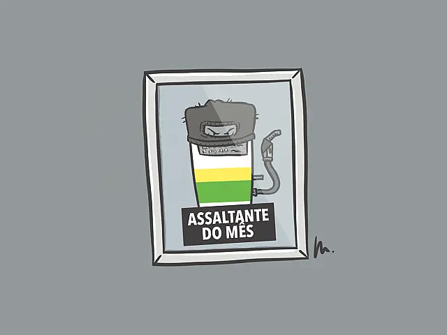 Assaltante do mês